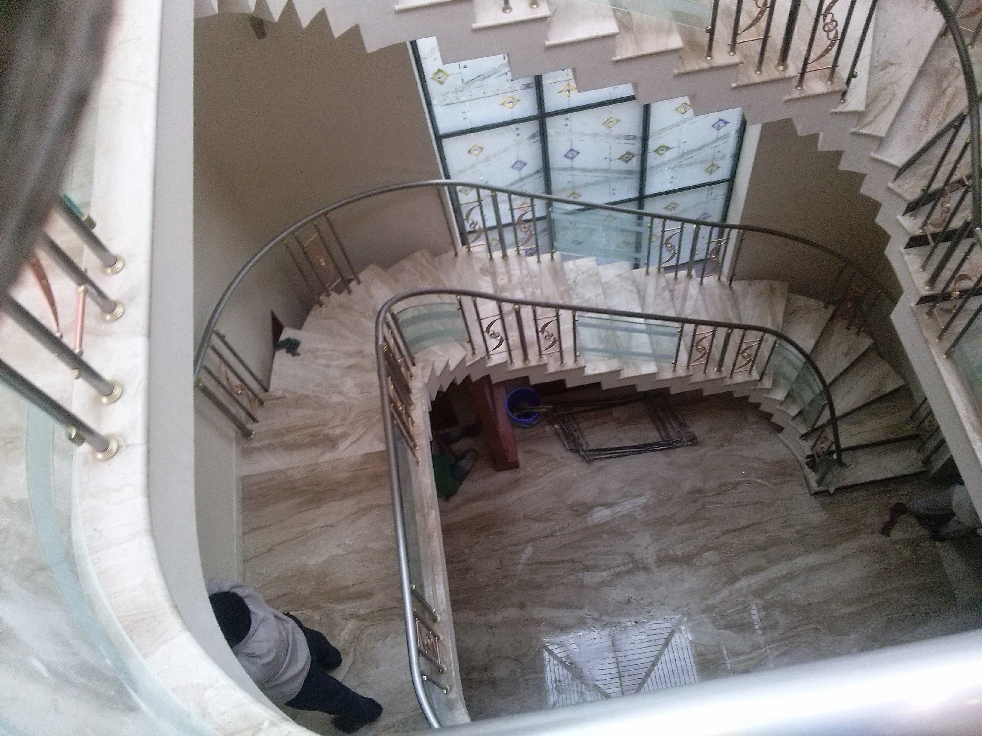 Ornamental Brass Handrail
